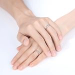 Herren-Ehering, Silber, verstellbar