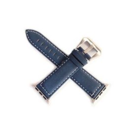 Apple Watch Lederarmband, 38-40, blau