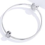 Silberner Eulenanhänger