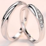 Herren-Ehering, Silber, verstellbar