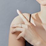 Silberring, herzförmig, Größe 6