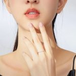 Silberring, geflochten, Größe 8