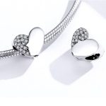 Silberner Herzanhänger