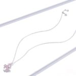 Silberne Halskette mit Einhorn-Anhänger