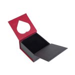 Hochwertige Schmuckschatulle mit Herzmuster für Ringe