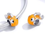 Silberner Clownfisch-Anhänger