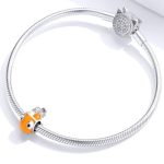 Silberner Clownfisch-Anhänger