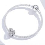 Silbernes Charm-Herz