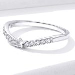 Silberring mit Stern, Größe 6