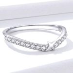 Silberring mit Stern, Größe 6