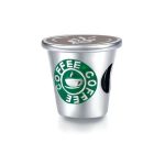 Ezüst charm, kávéspohár