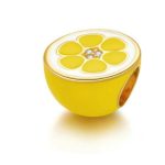 Silberanhänger, Zitrone