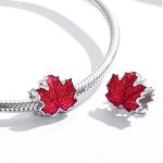 Silberanhänger, Ahornblatt