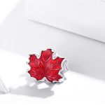 Silberanhänger, Ahornblatt