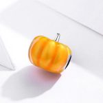 Silberanhänger, Kürbis