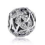 Silberanhänger, Blumenperle