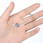 Silberanhänger, Blumenperle