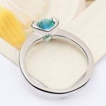 Schmuckset, verziert mit Swarovski-Kristallen, grün