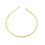 Fußkettchen aus 14-karätigem Gold, Barbara