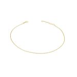 Fußkettchen aus 14-karätigem Gold, Barbara