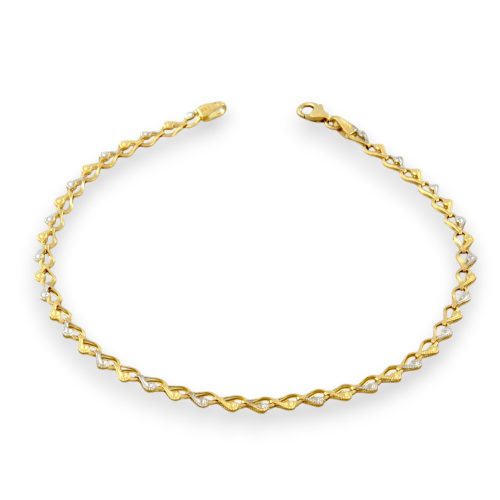 Fußkettchen aus 14-karätigem Gold, Barbara