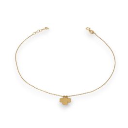 Fußkettchen aus 14-karätigem Gold, Barbara