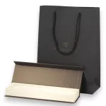 Díszcsomagolás nyaklánc, karlánc, bokalánc részére (doboz + dísztáska)