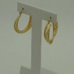 Creolen aus 14-karätigem Gold