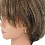 Ohrringe aus 14-karätigem Gold, gedrehter Creolen