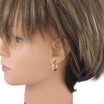 Creolen aus 14-karätigem Gold, hohl 19 mm