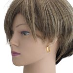 Creolen aus 14-karätigem Gold, gedreht