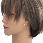 Creolen aus 14-karätigem Gold, 31 mm