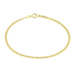 Armband aus 14-karätigem Gold Scharless, 18,5 cm