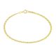 Armband aus 14-karätigem Gold Scharless, 18,5 cm