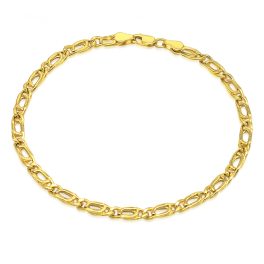 Goldarmband 14k, Scharless 20 cm