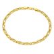 Goldarmband 14k, Scharless 20 cm