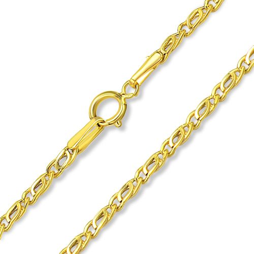 Goldarmband 14k, Scharless, 18 cm