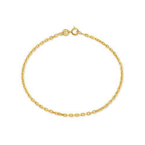 Armband aus 14-karätigem Gold Anker