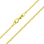 14k Goldarmband Anker 18 cm