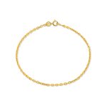 14k Goldarmband Anker 17,5 cm