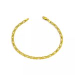 Goldarmband 14k, Scharless 19,5 cm