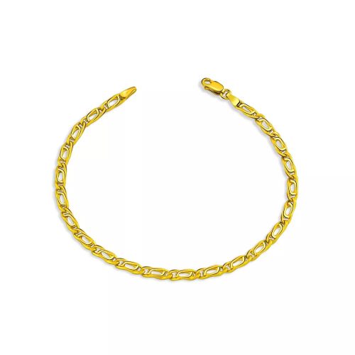 Goldarmband 14k, Scharless 19,5 cm