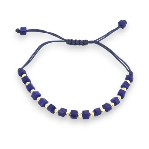 Uhrenarmband aus 14-karätigem Gold mit Perlen
