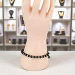 Uhrenarmband aus 14-karätigem Gold mit Perlen