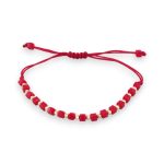 Uhrenarmband aus 14-karätigem Gold mit Perlen