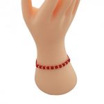 Uhrenarmband aus 14-karätigem Gold mit Perlen