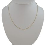 Halskette aus 14 Karat Gold, Schlange