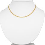 Halskette aus 14-karätigem Gold, Biscmarck, 45 cm