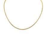 Halskette aus 14-karätigem Gold Waless, 45 cm