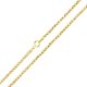 14k Goldkette, Mona Lisa, 45 cm